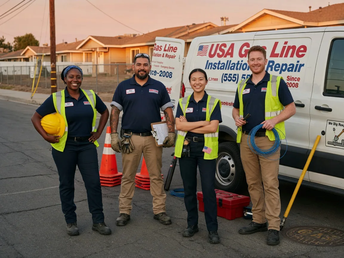 Gas Line Installation company in Princeton, LA